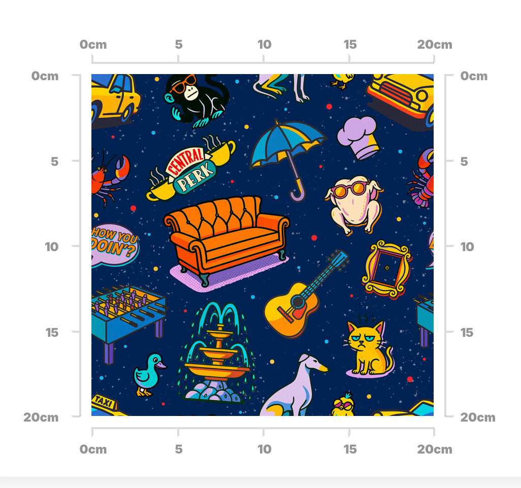Central perk (navy)