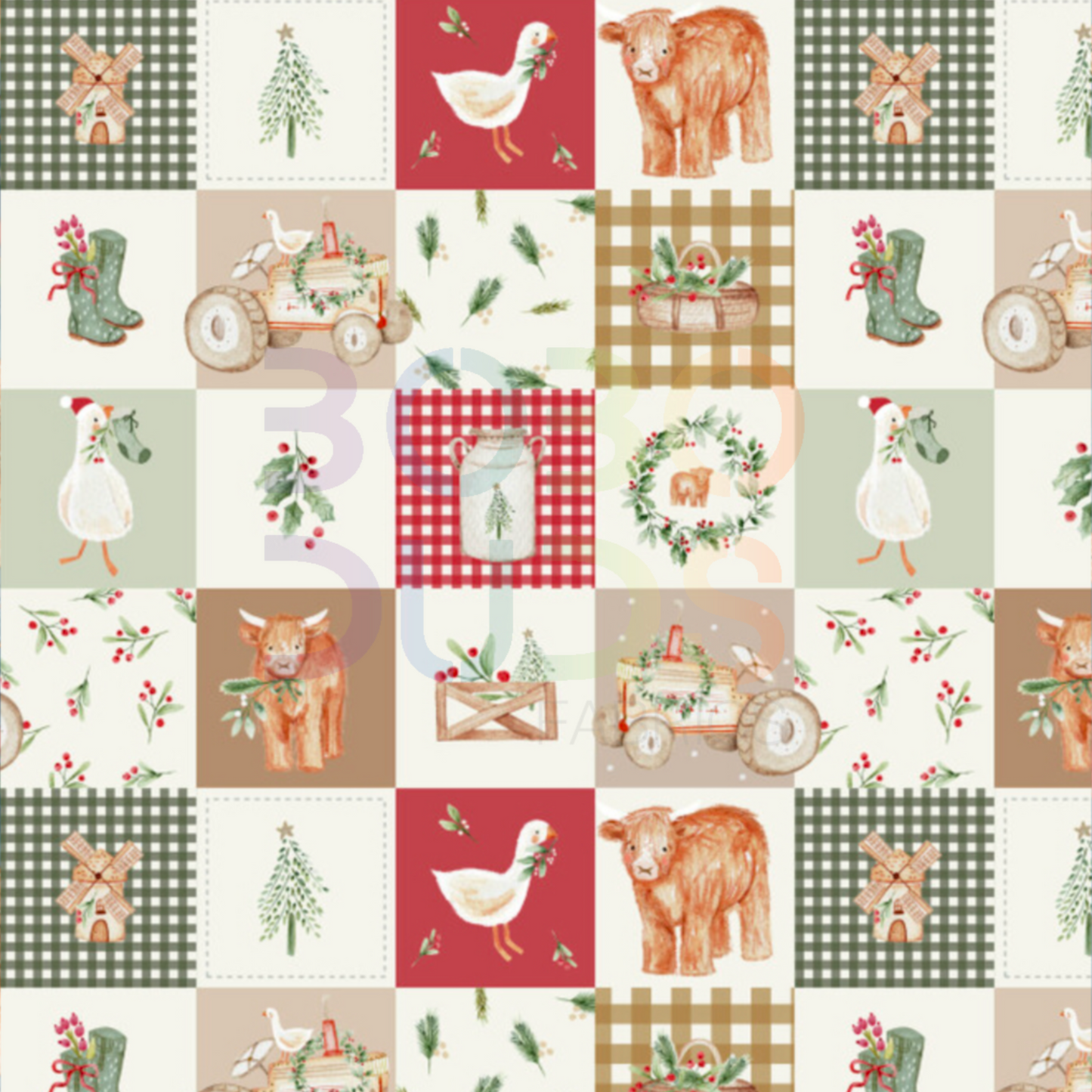 Fir quilt
