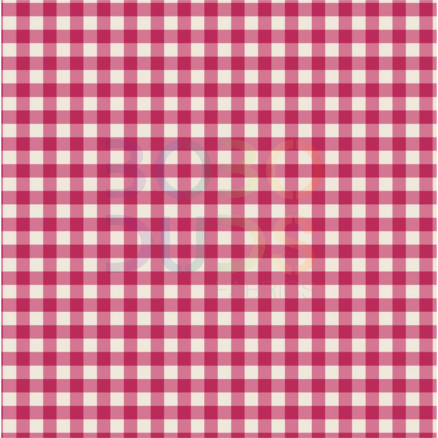 Red gingham