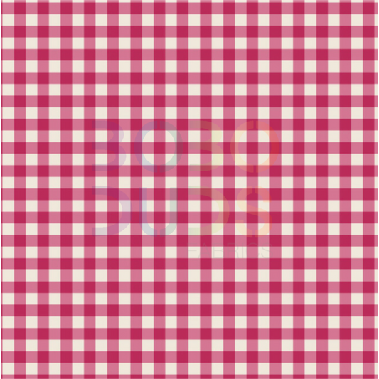 Red gingham
