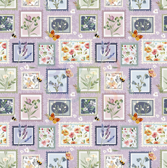 Floral stamps