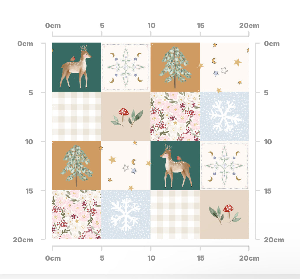 Winter deer caramel