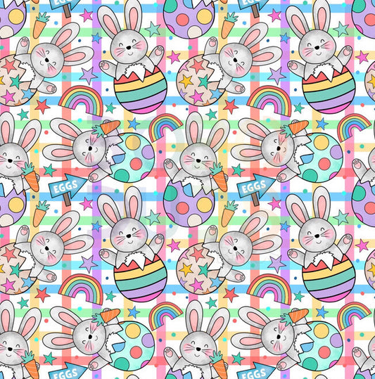 Rainbow bunny