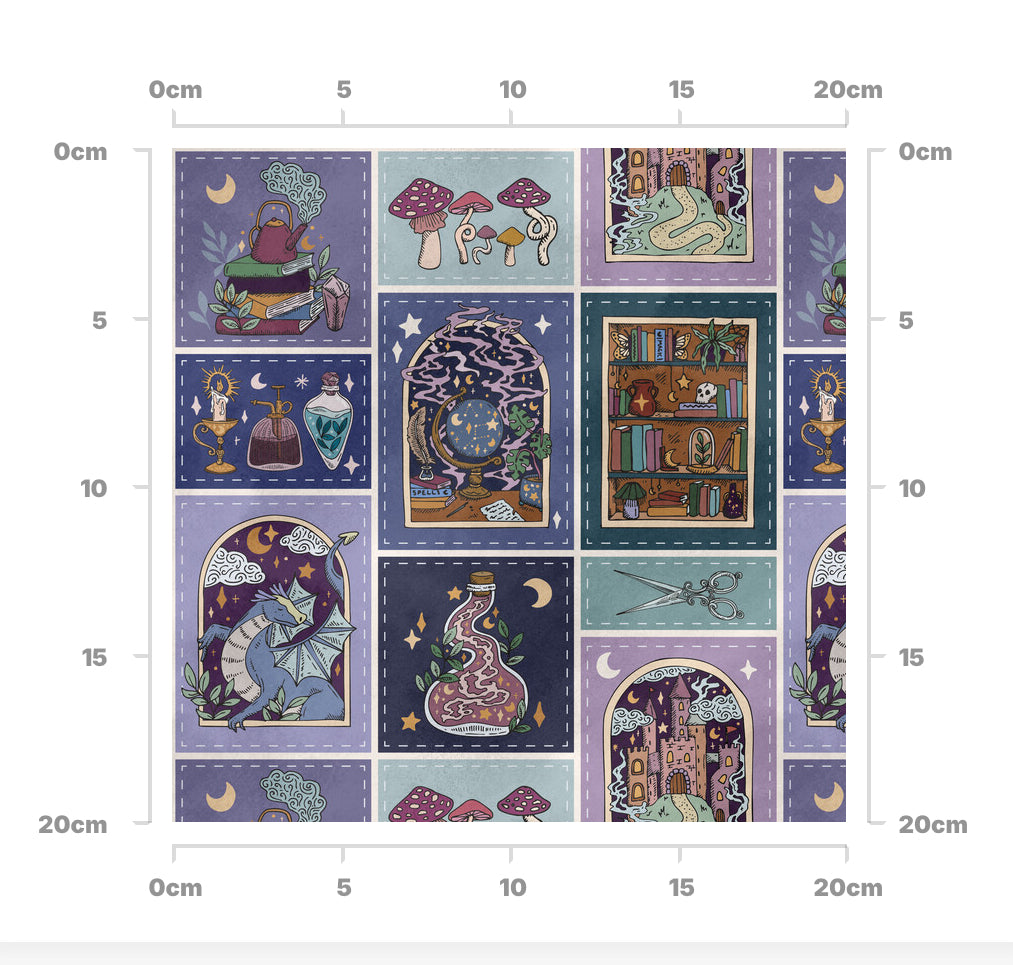 Magic quilt indigo