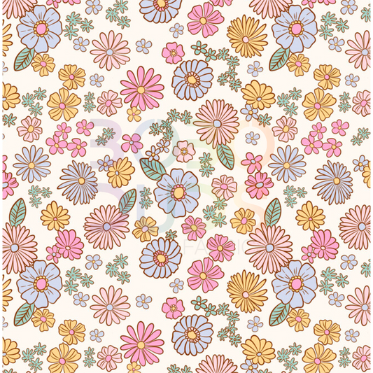 Spring pastel floral