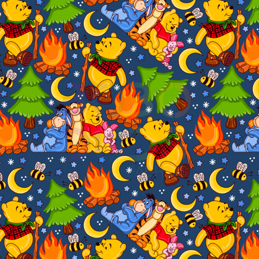 Camping bear