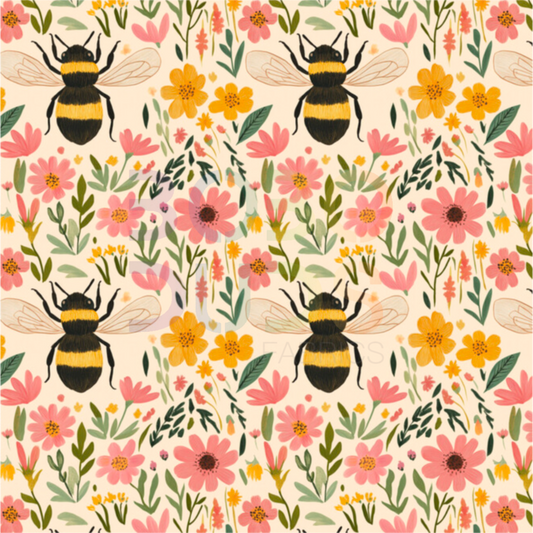 Bee floral