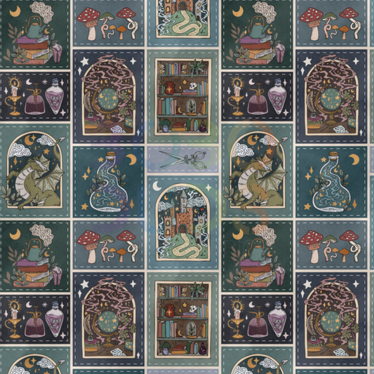 Magic quilt pewter