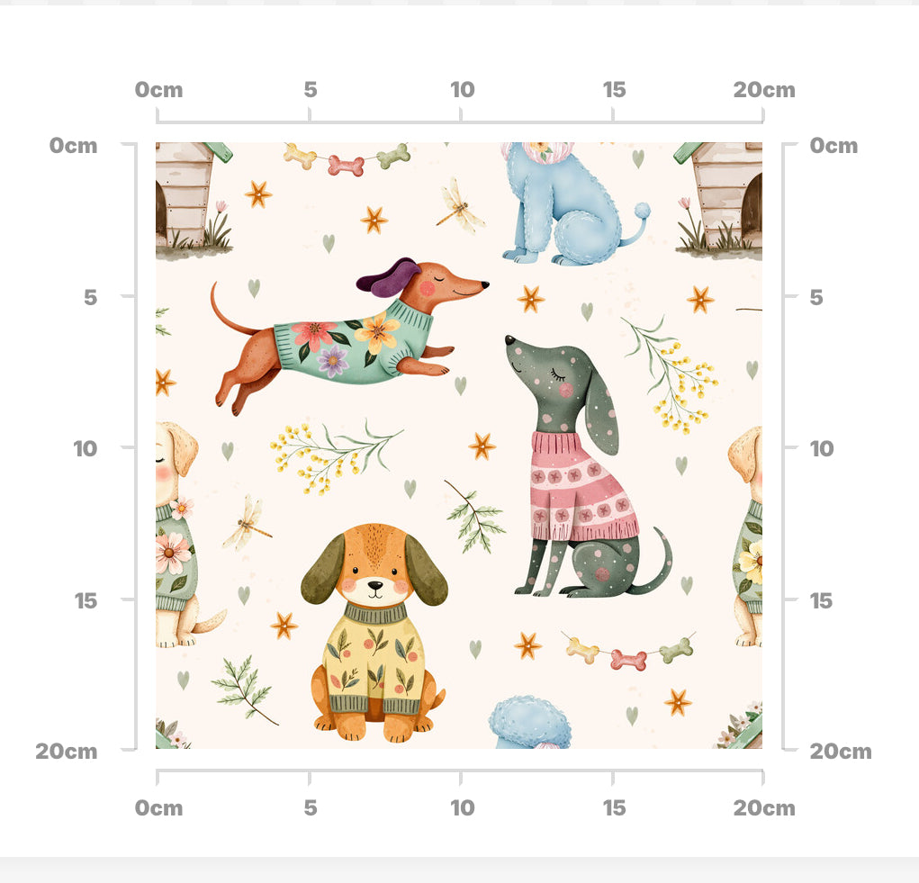 Spring dog (cream)