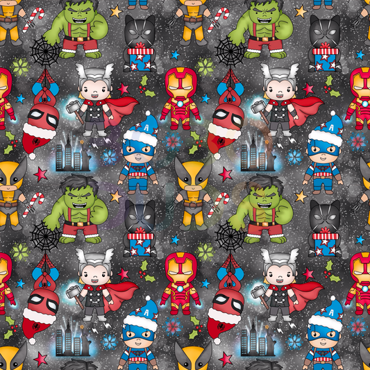 Heroes Christmas (charcoal)