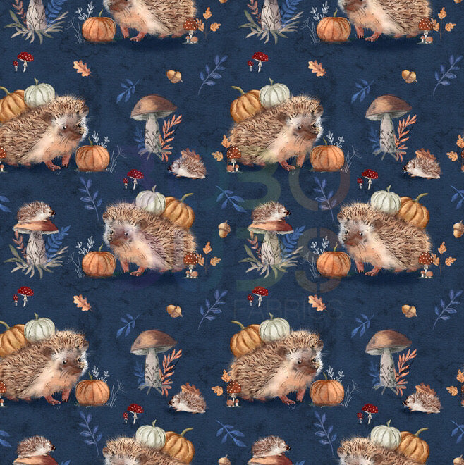 Autumn hedgehogs