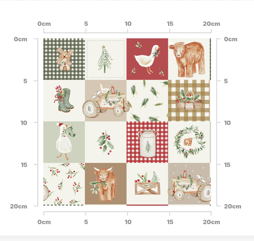 Fir quilt