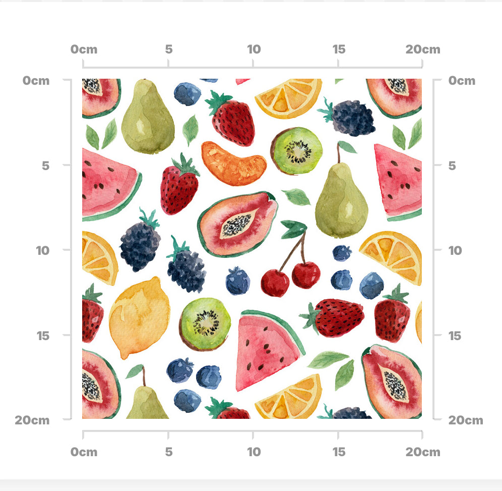 Fruit salad (white)