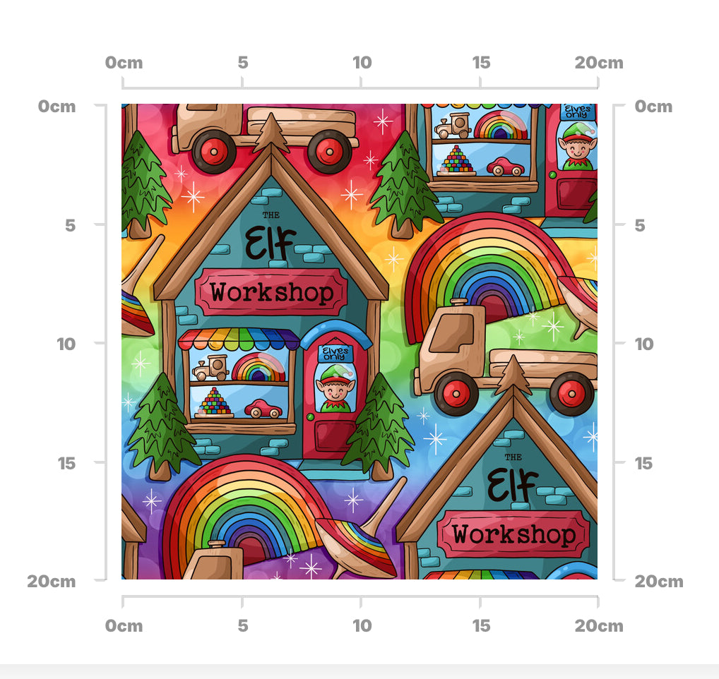 Rainbow toy shop
