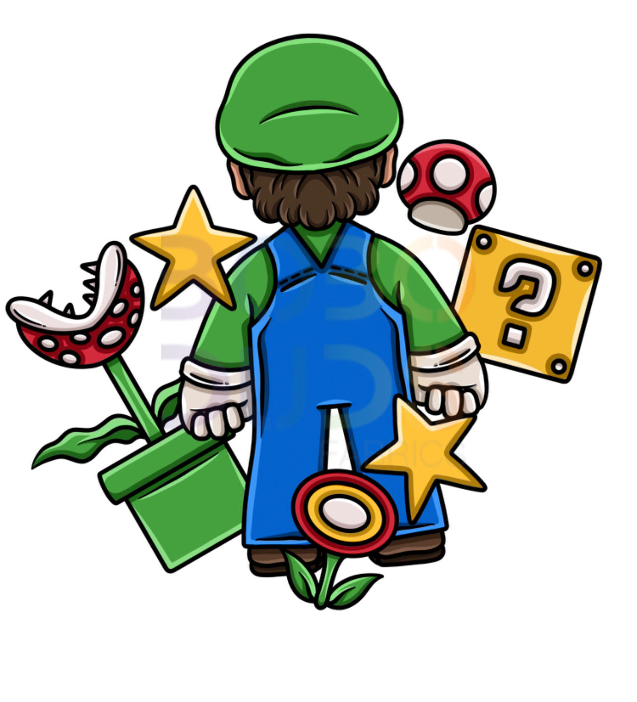 Green brother 1 (PNG Transfer)