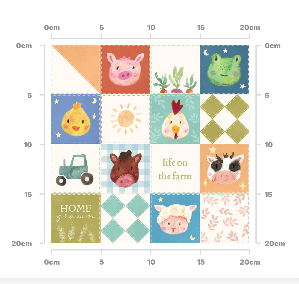 Farm friends quilt