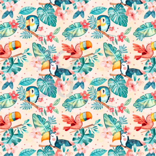 Tropical tweet (custard)