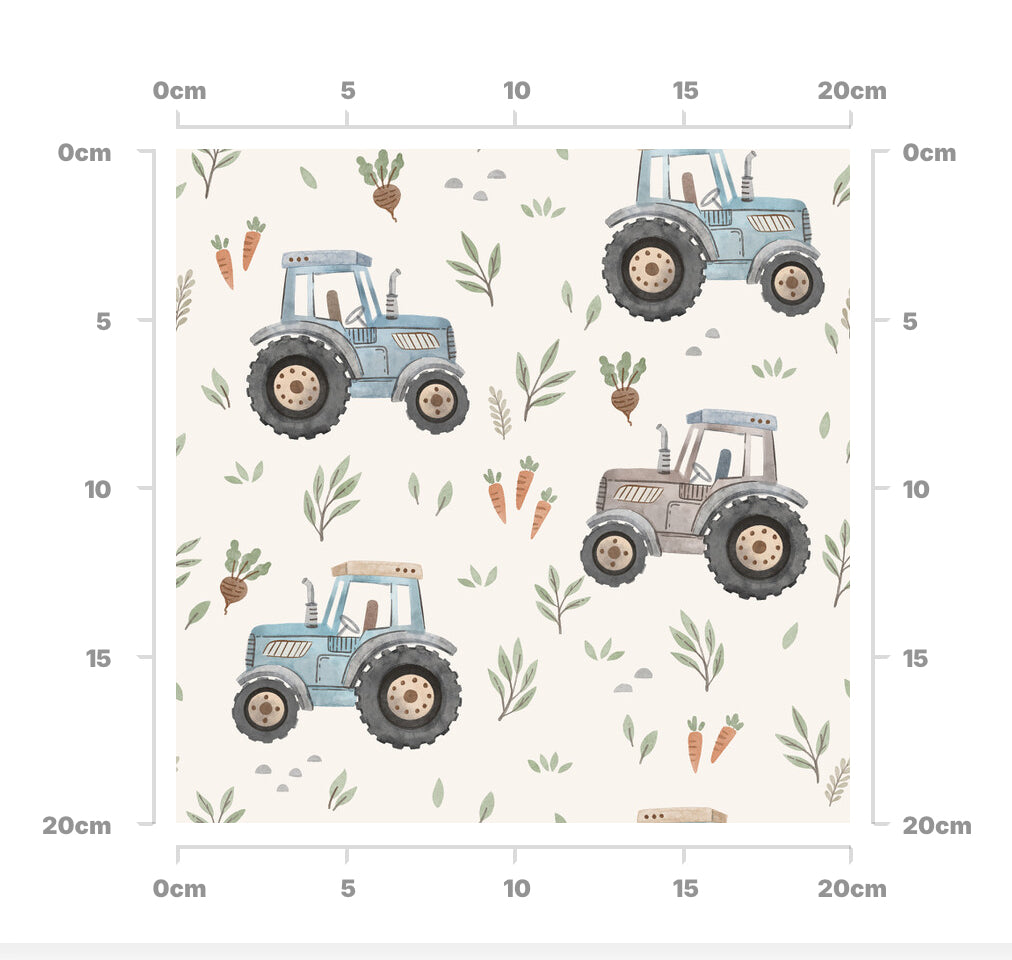 Veggie tractors (ecru)