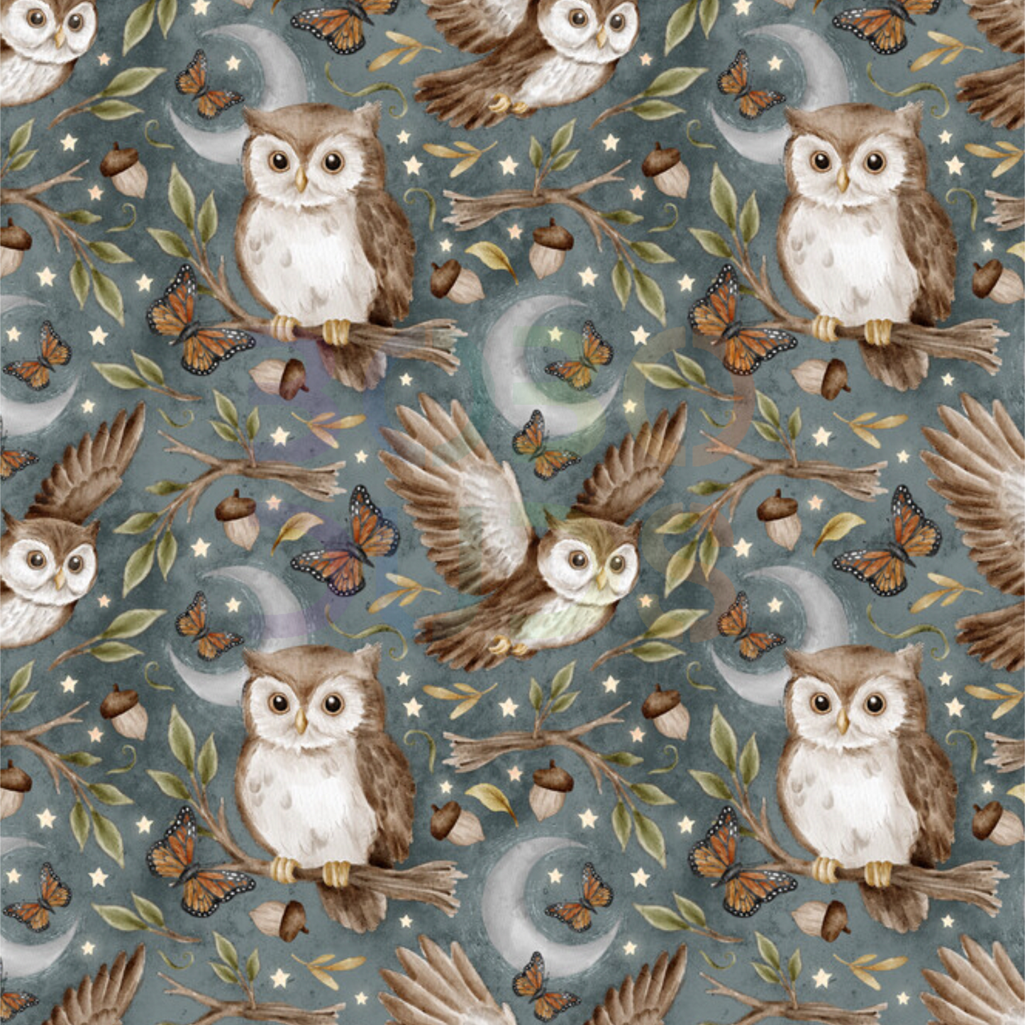 Whisper beneath the moon (misty night)