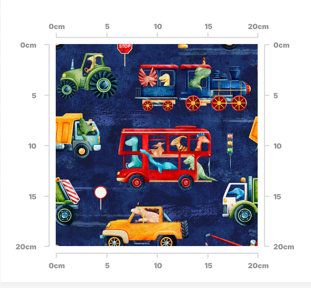 Dino vehicles (navy)