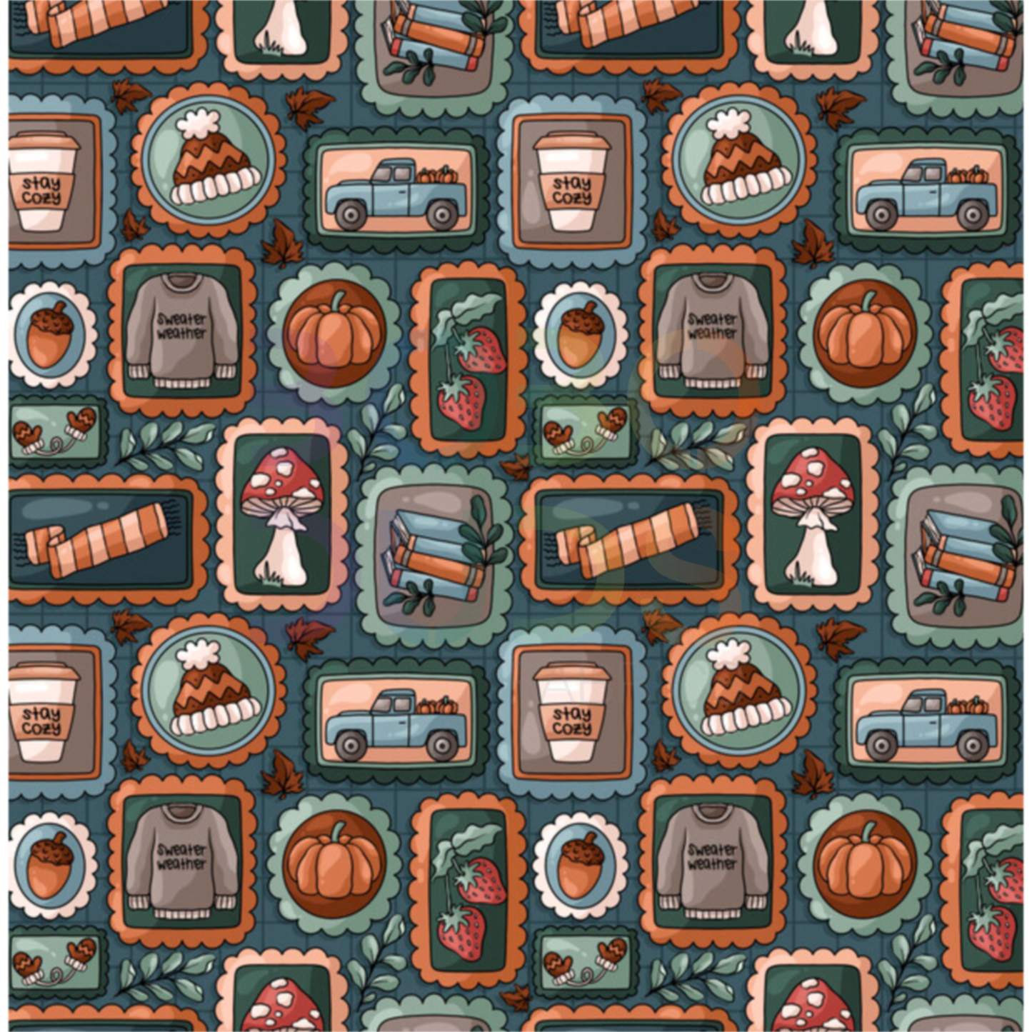Autumn stamps