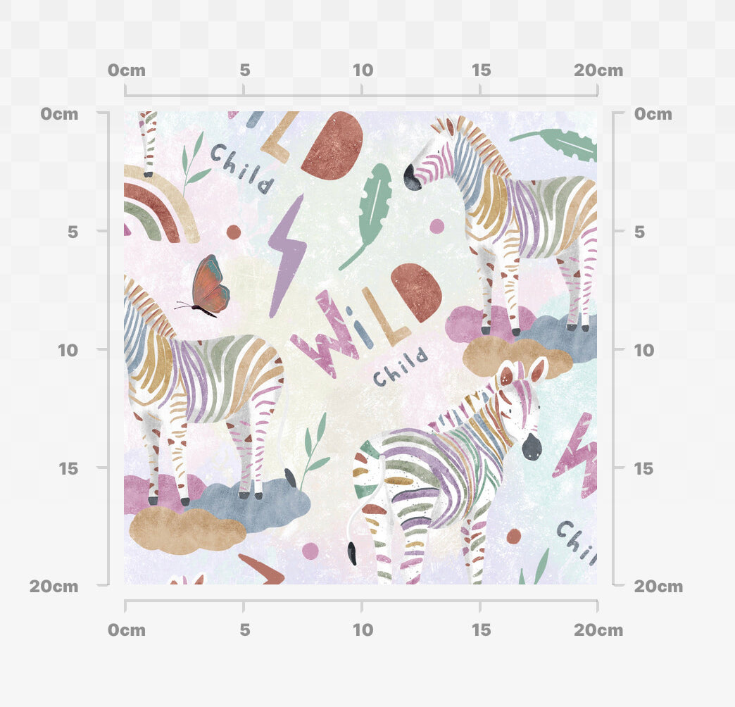 Rainbow zebras