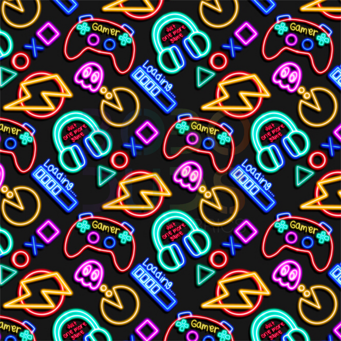 Neon gamer