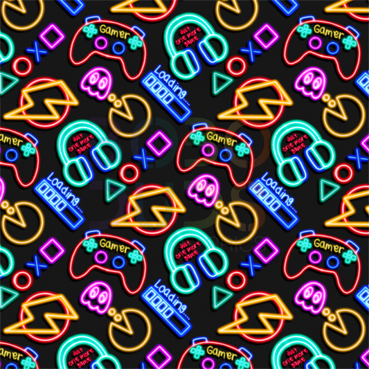 Neon gamer