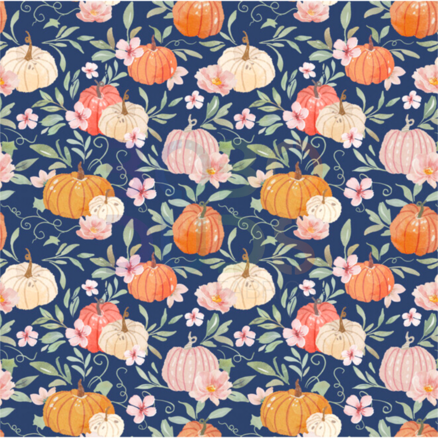 Pumpkin floral (night)