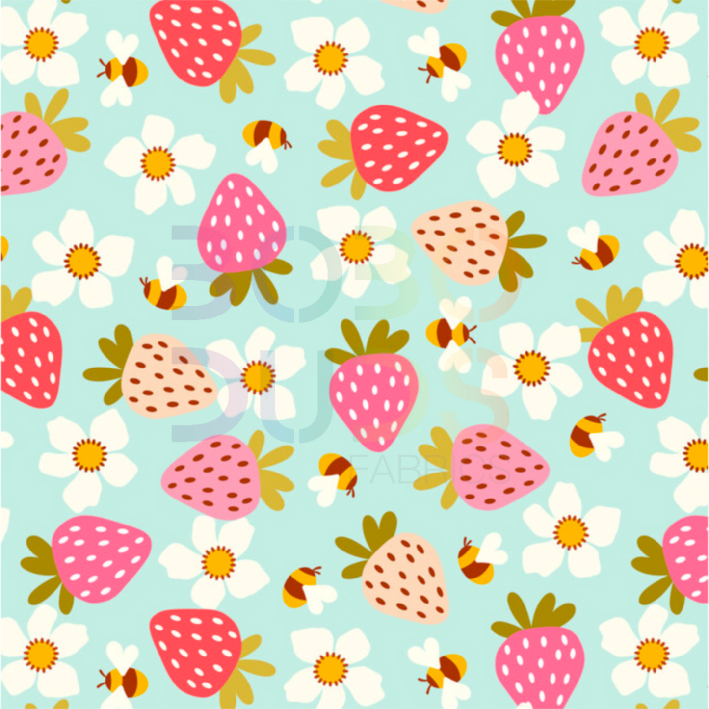 Retro strawberries