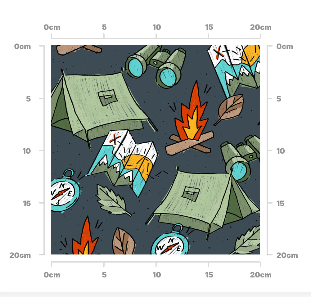 Camping scratch