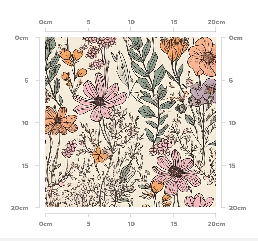 Wildflower sketch
