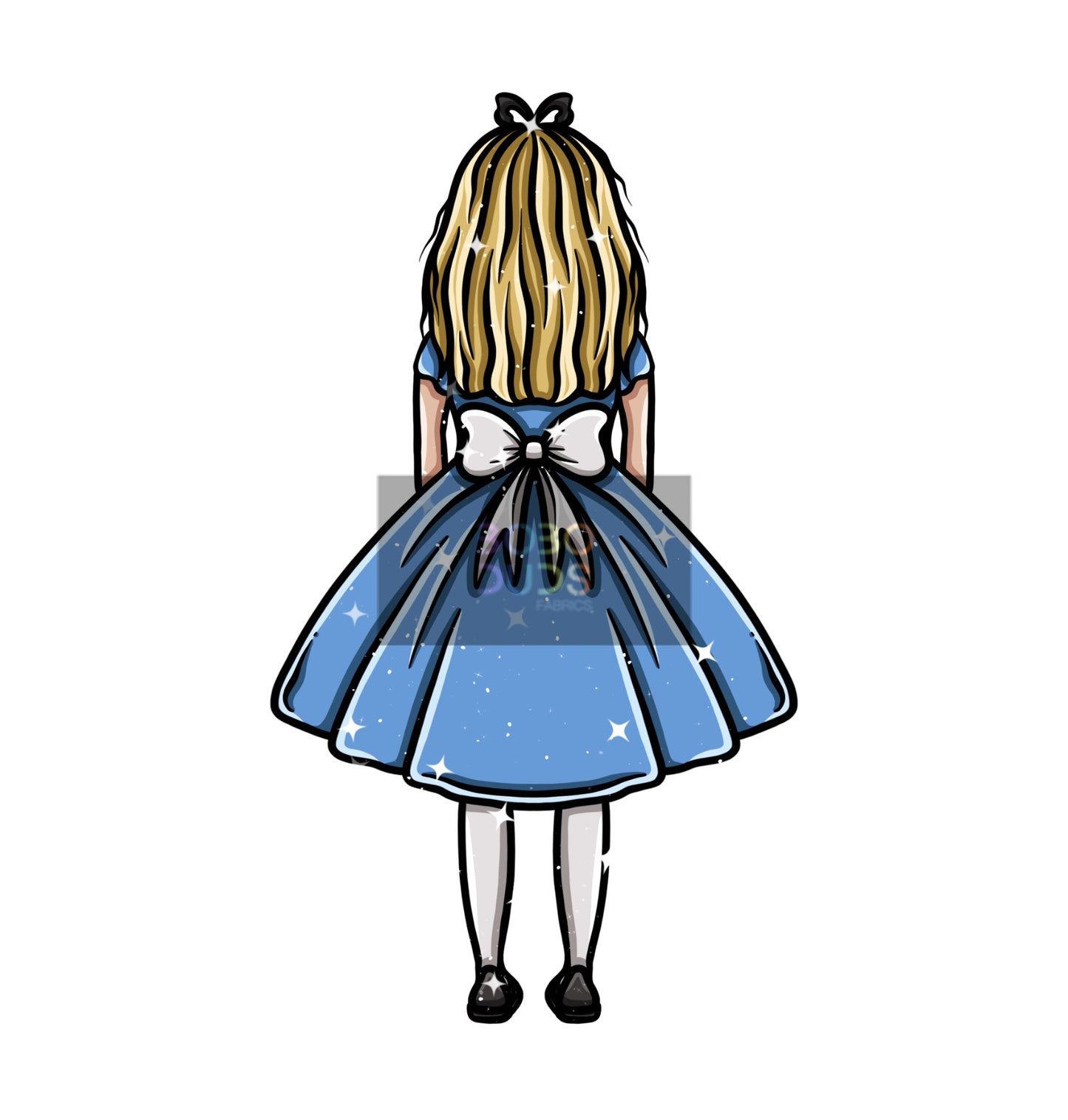 Girl in wonderland PNG Transfer