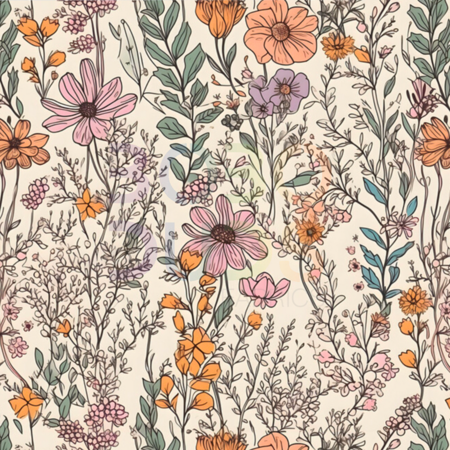 Wildflower sketch