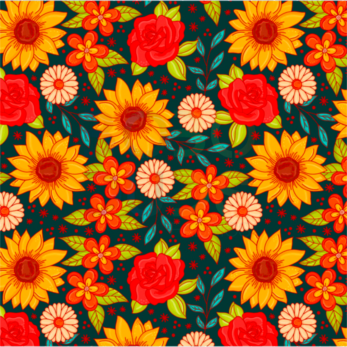 Sunflower floral