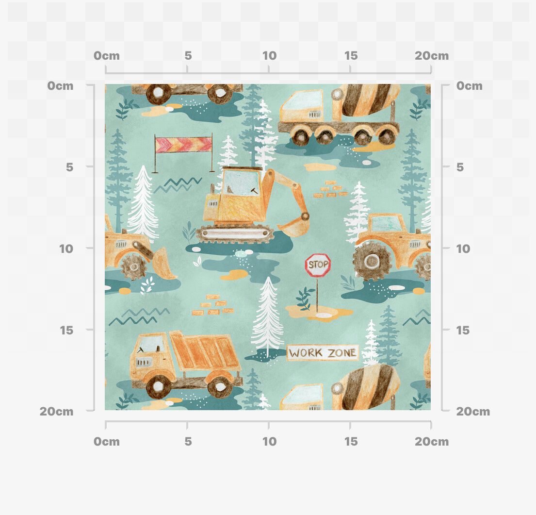 Under construction (duck egg)