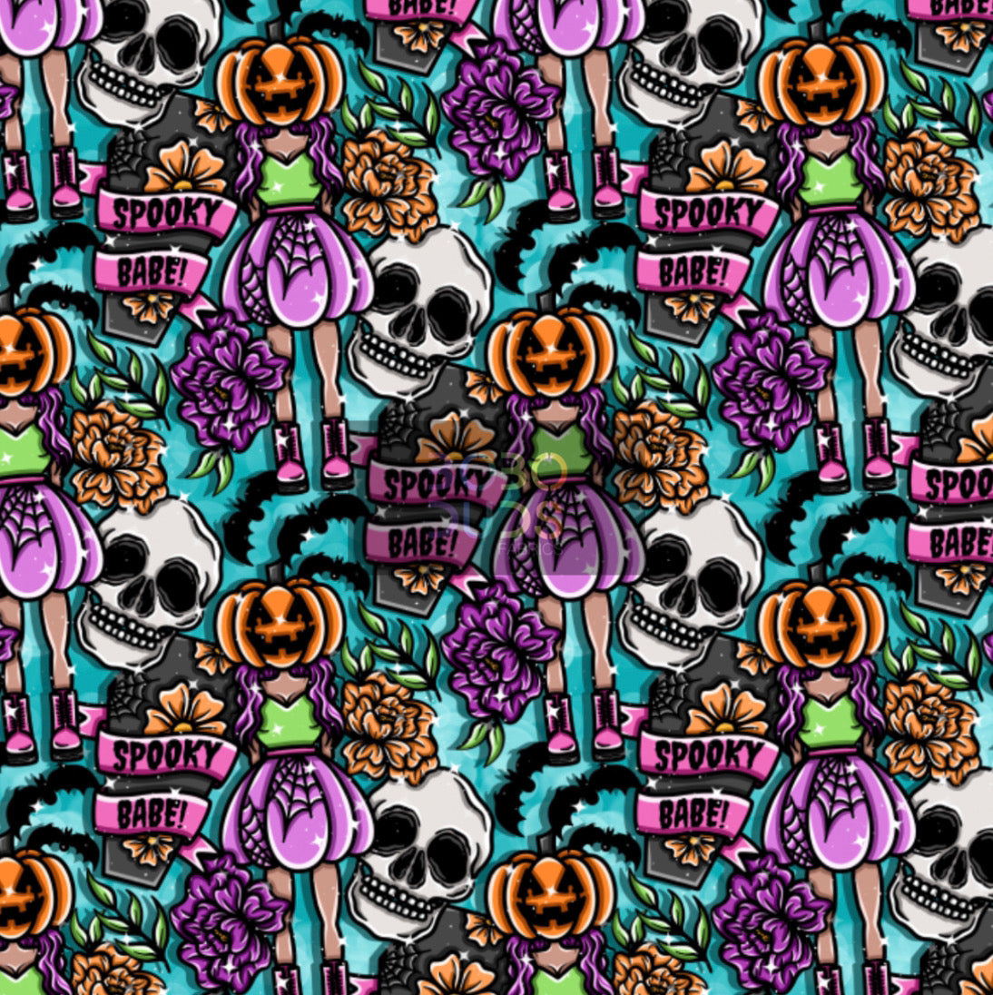 Spooky babe (neon)