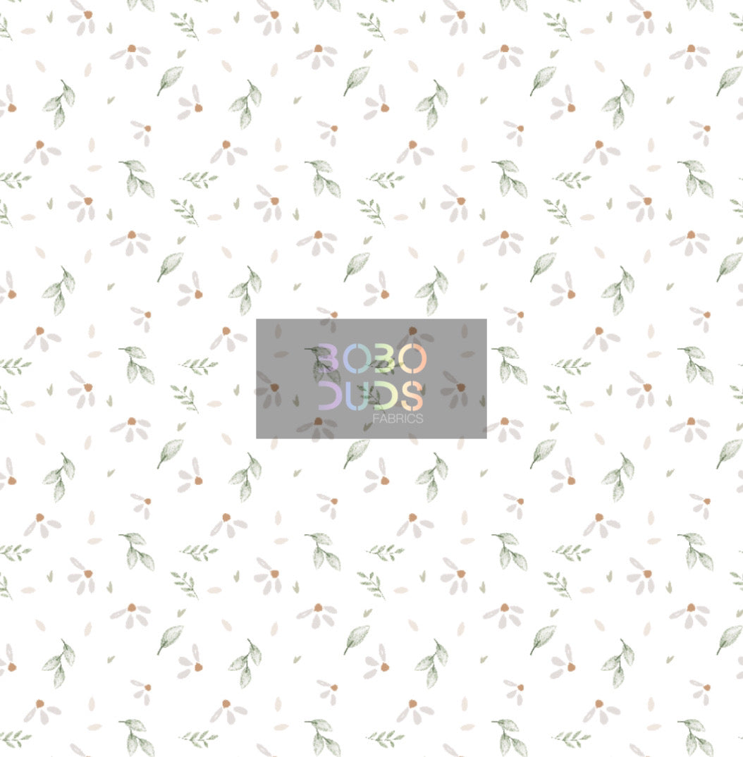 Bitty White floral Coord BoBo DuDs Fabrics bitty-white-floral-coord-bobo-duds-fabrics