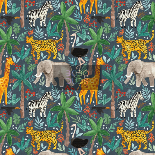 Juno’s jungles (denim)