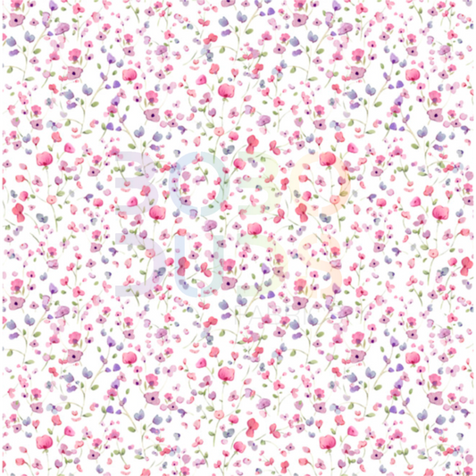 Mini floral white
