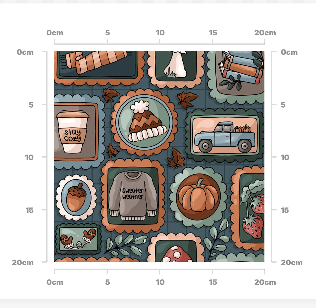 Autumn stamps