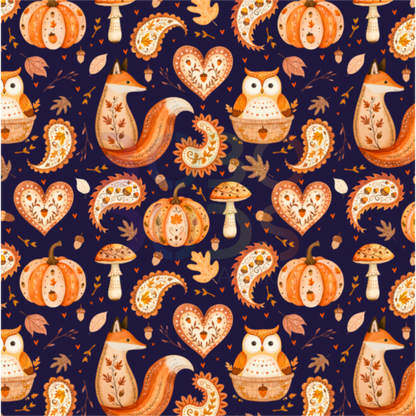 Autumn fox