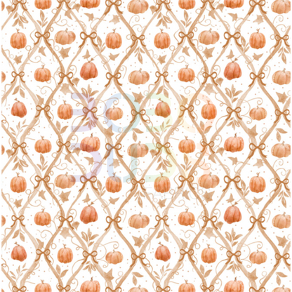Pumpkin vines white