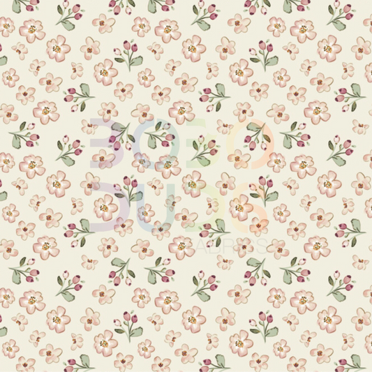 Cranberry combi floral