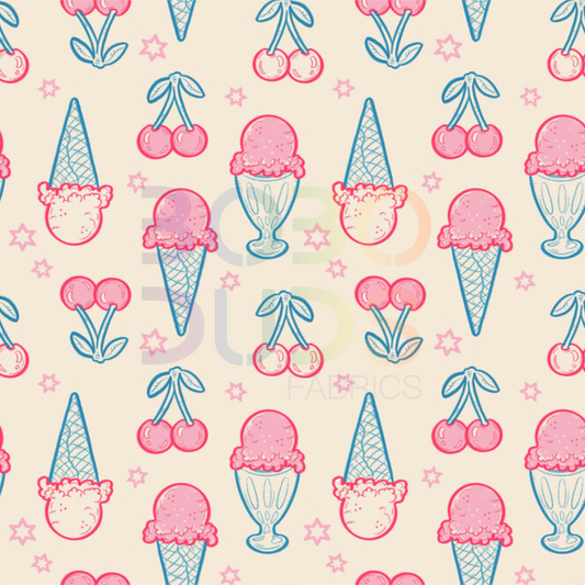 Cherry ice cream