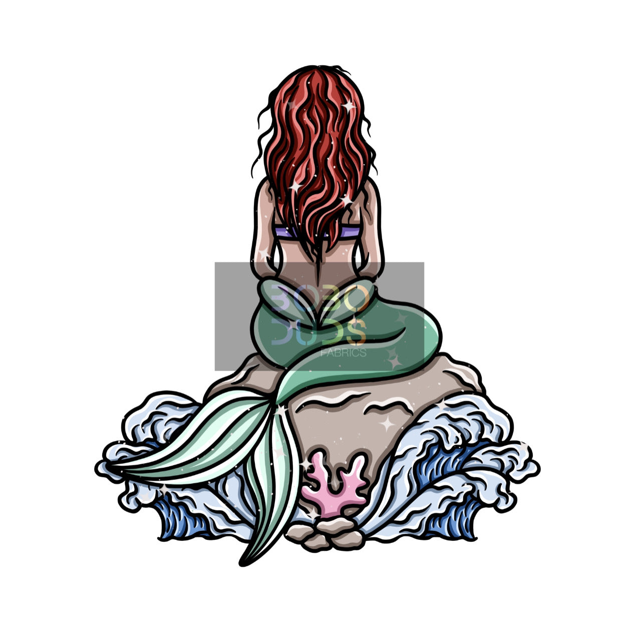 The princess under the sea PNG Transfer