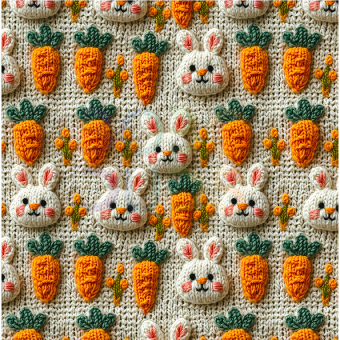 Knitted bunnies