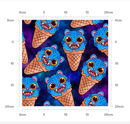 Summer pop ice creams