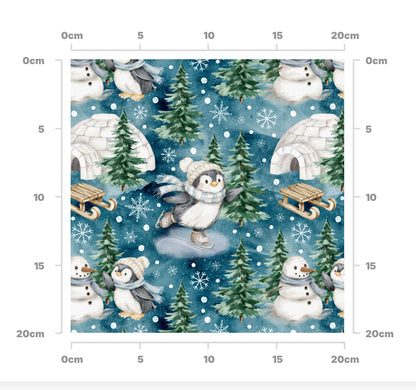 Skating penguins