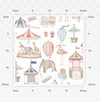 Merry go round (white)